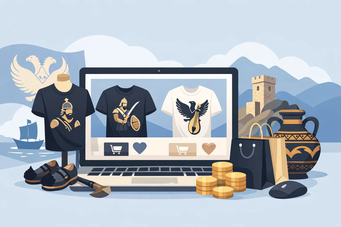 Ποντιακά μπλουζάκια online με χαρακτήρα