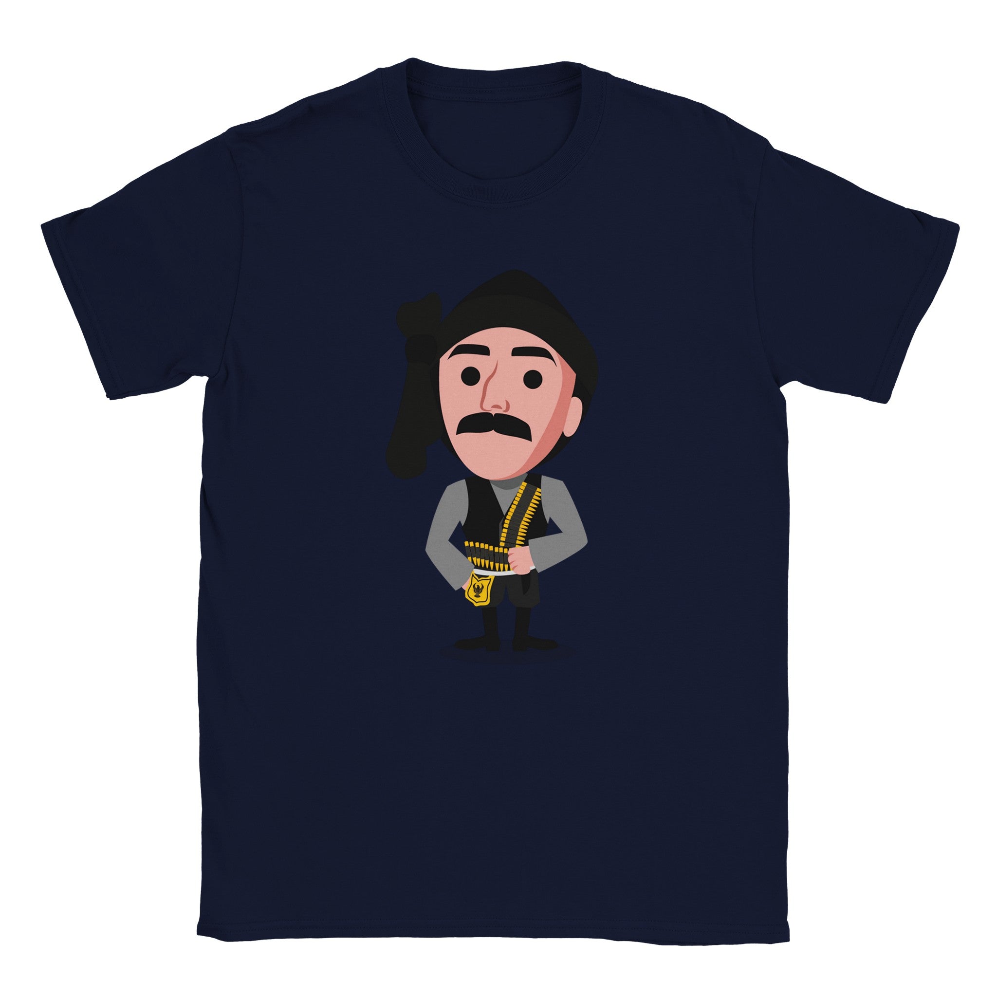 Ποντιόπουλο t-shirt – μπλε σκούρο