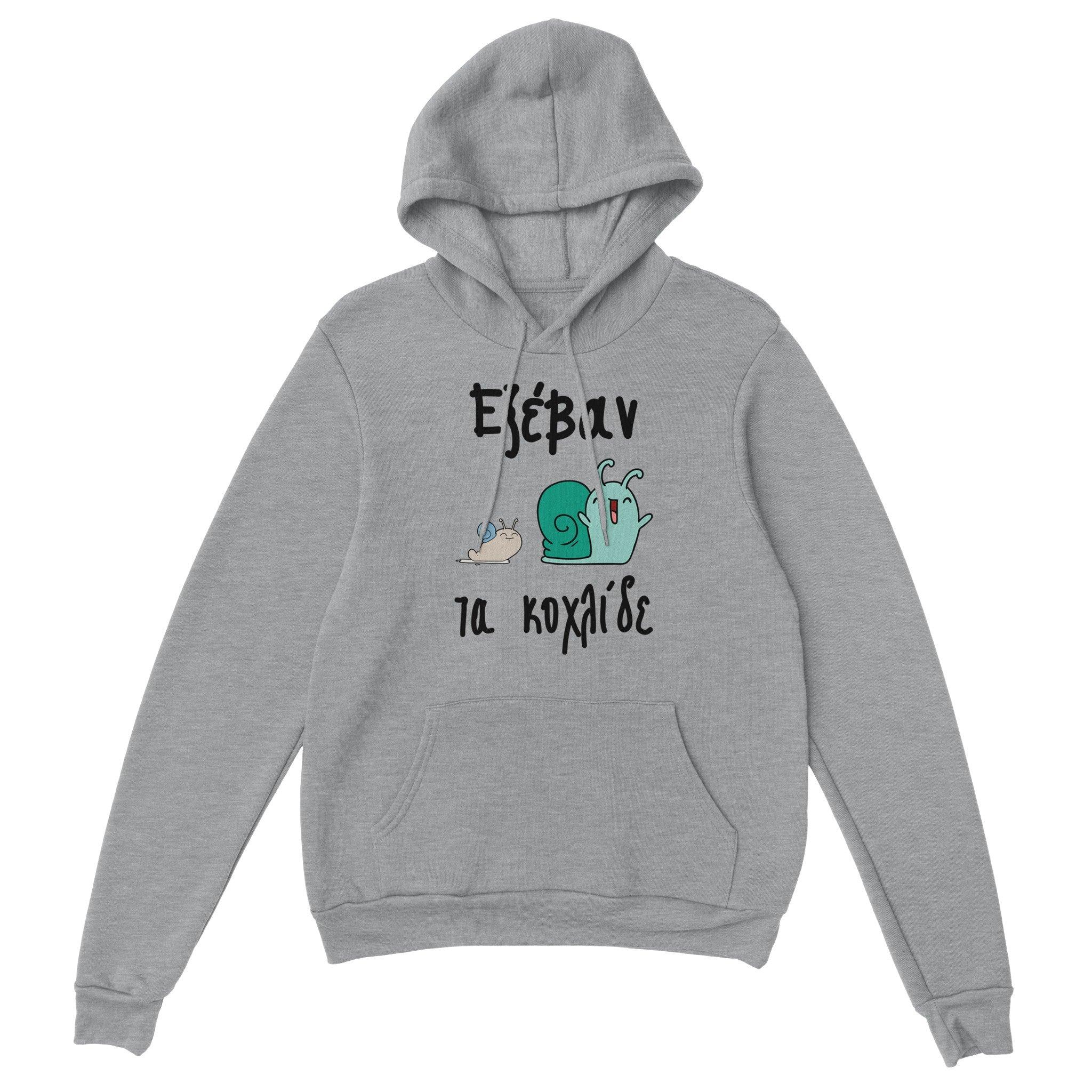 Εξέβαν τα κοχλίδε hoodie – γκρι
