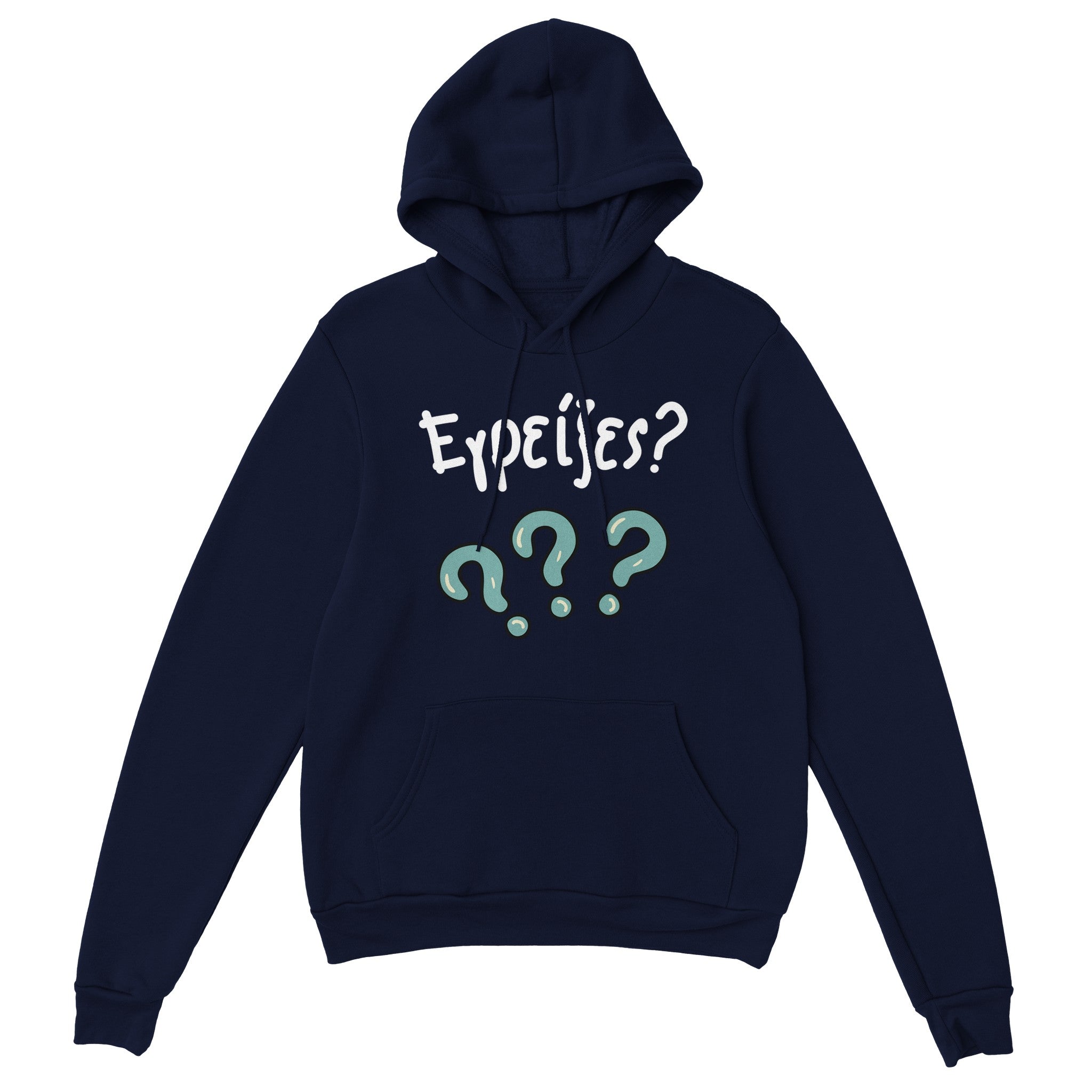 Εγρείξες? hoodie – μπλε σκούρο