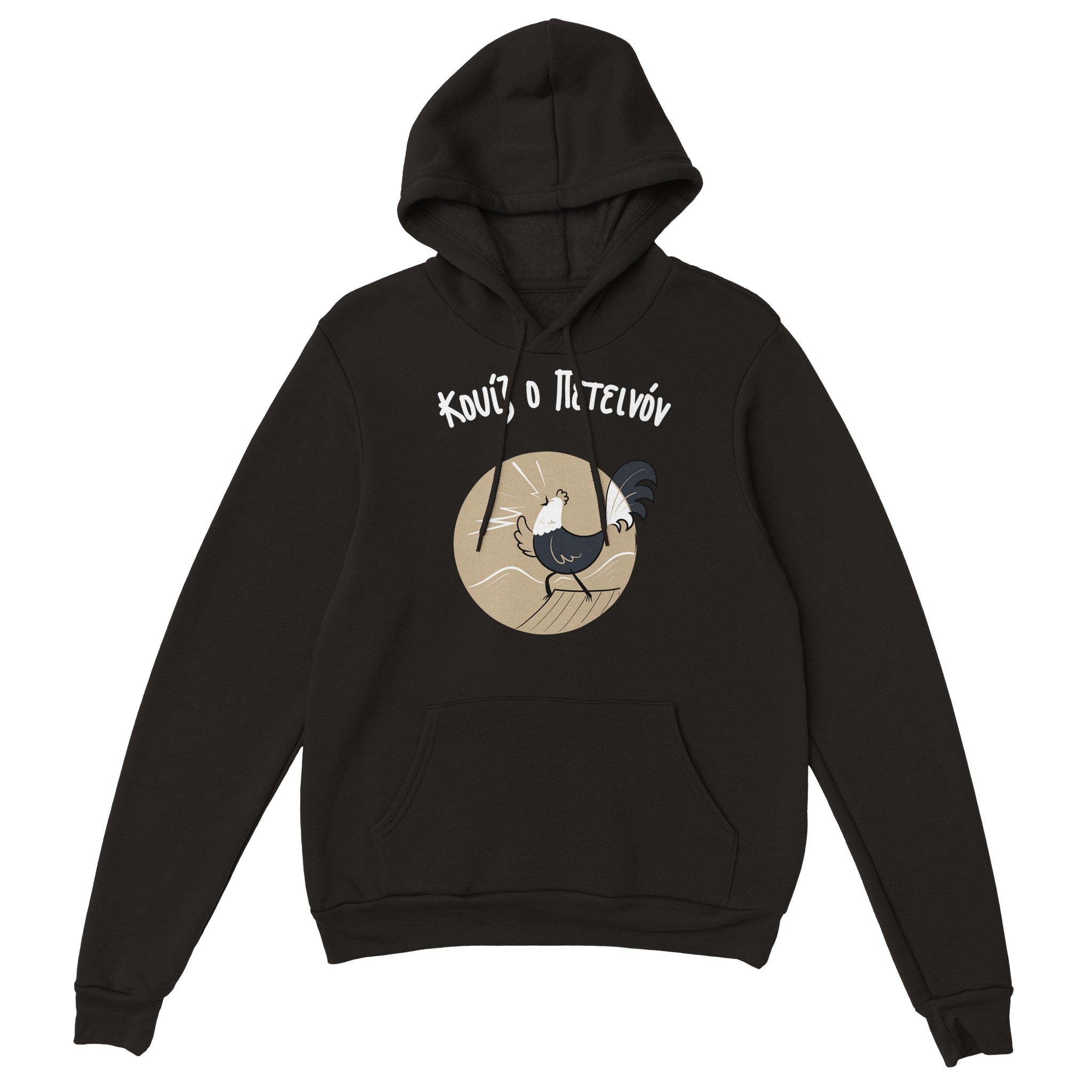 Κουίζ ο Πετεινόν hoodie – μαύρο