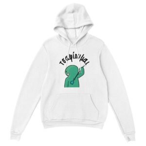 τσαφίουμαι hoodie – άσπρο