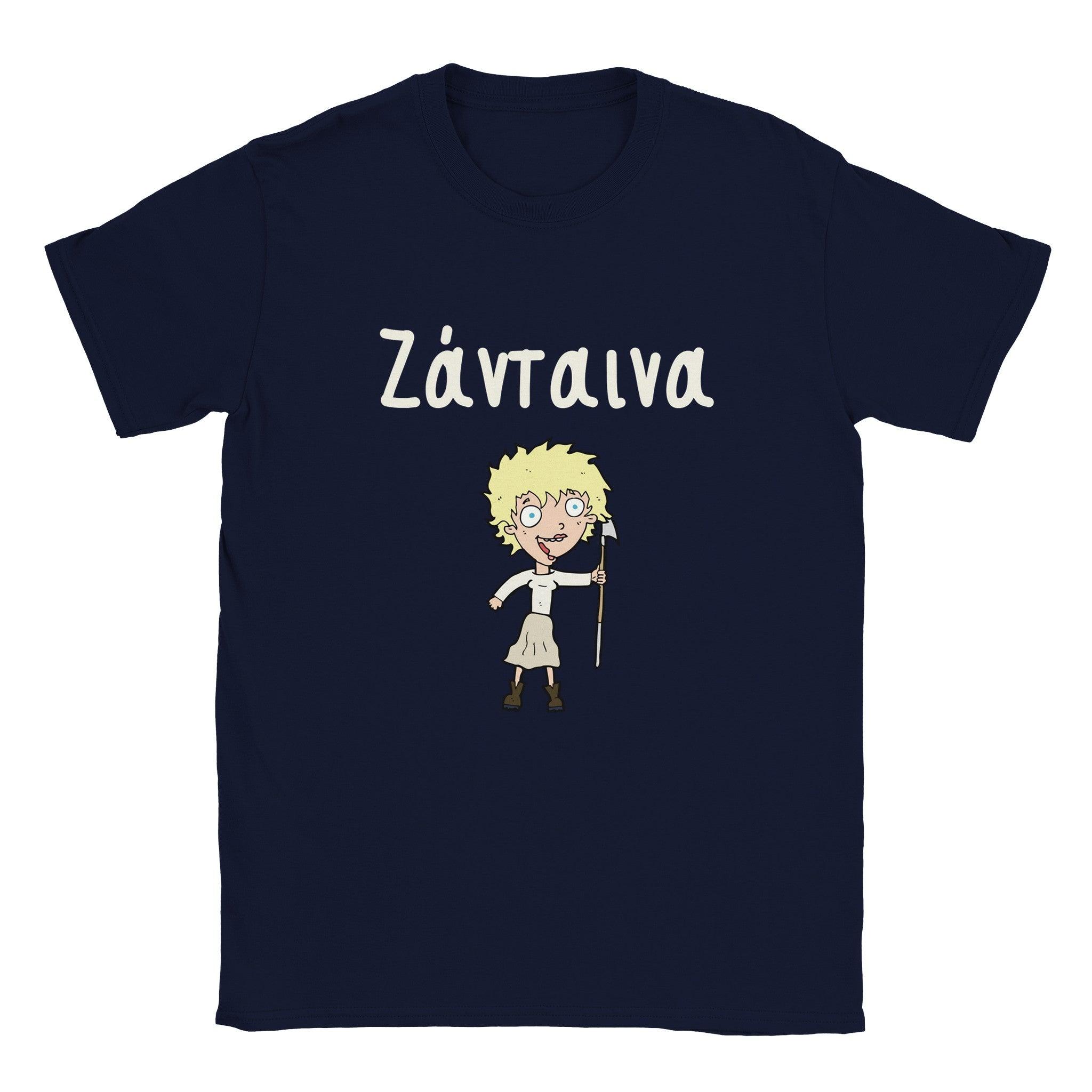 Ζάνταινα t-shirt – μπλε σκούρο