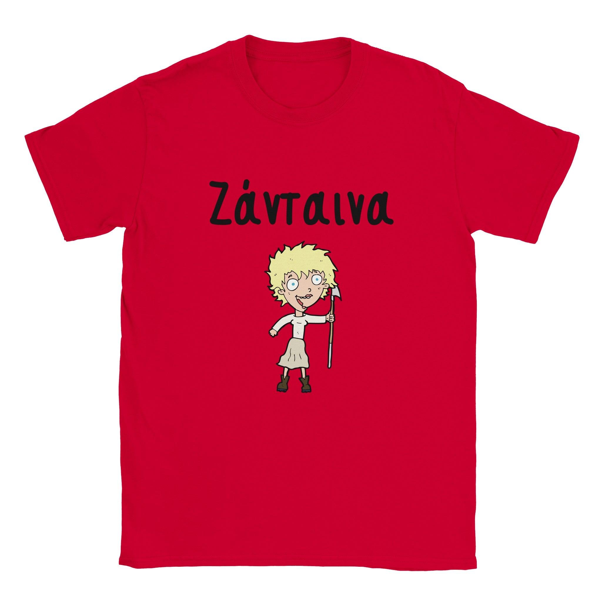 Ζάνταινα t-shirt – κόκκινο