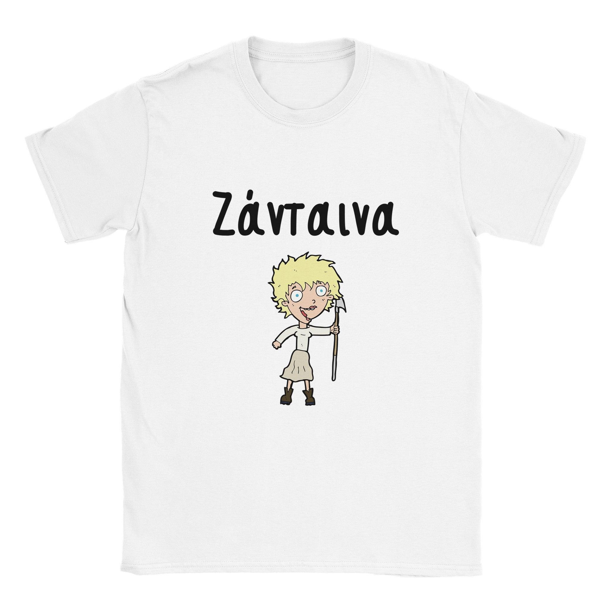 Ζάνταινα t-shirt – άσπρο