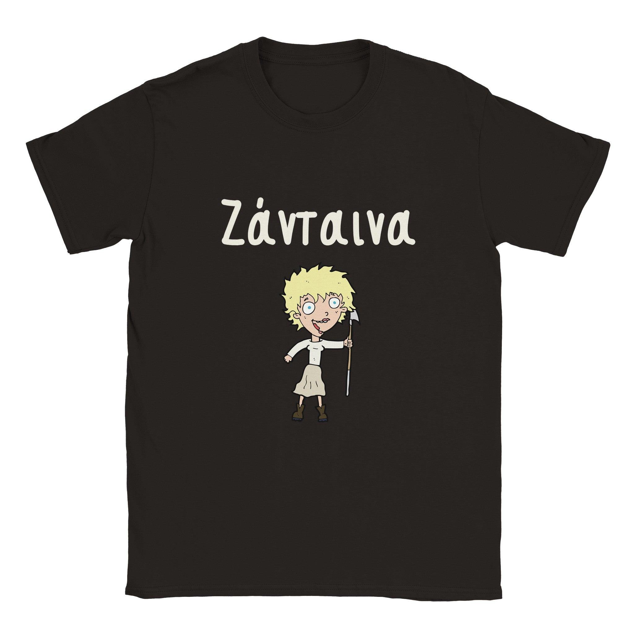 Ζάνταινα t-shirt – μαύρο