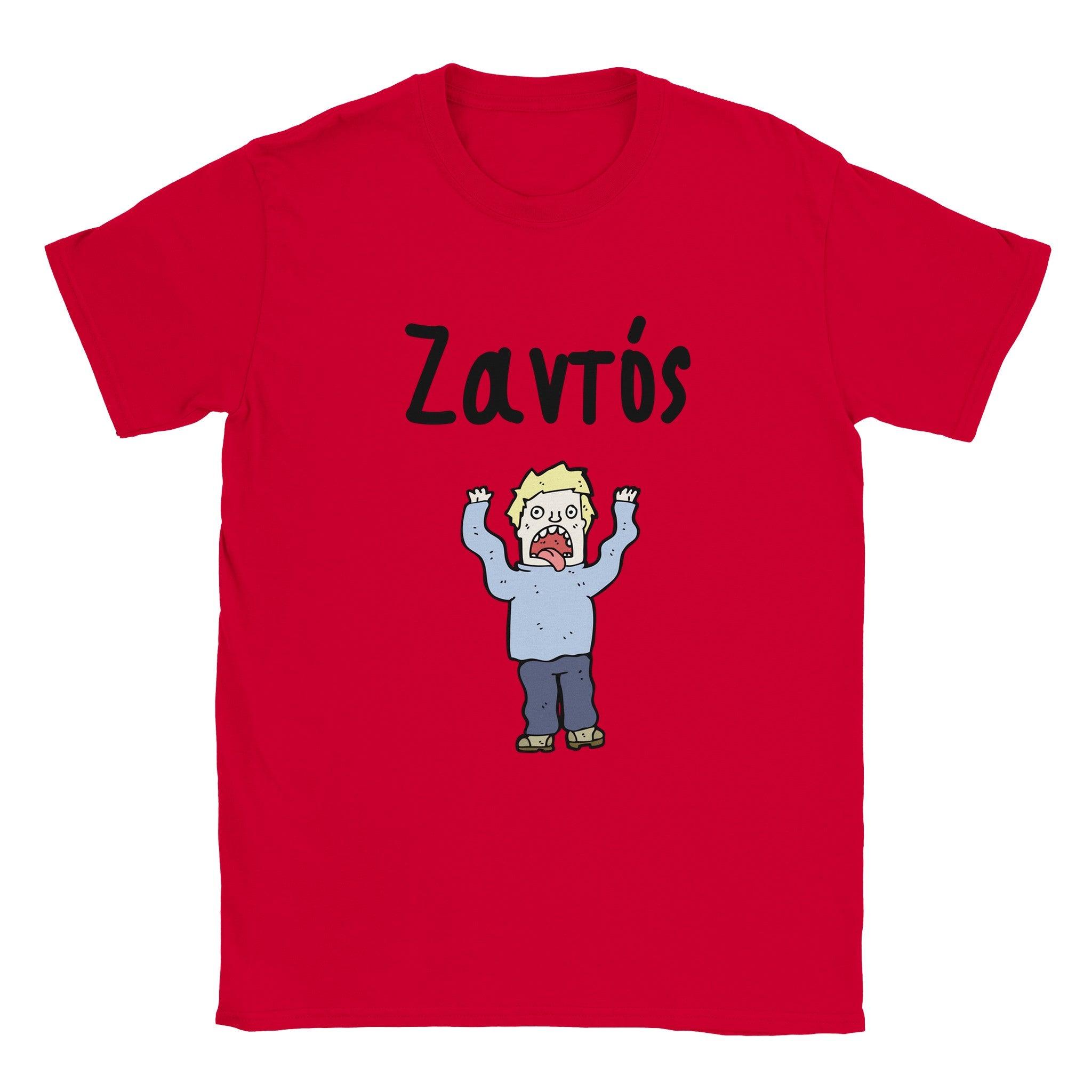 Ζαντός t-shirt – κόκκινο